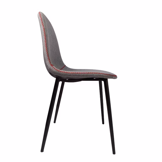 Sedia da gioco per interni da soggiorno Sedia da pranzo in tessuto nordico Eiffel